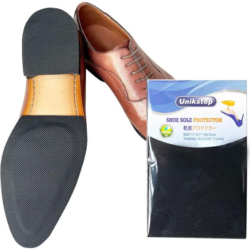 Protectores de Suela Unikstep 4 Piezas Antideslizantes Negro