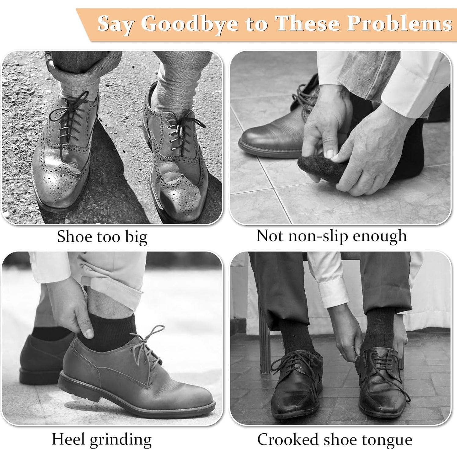 6 Pares Almohadillas para Talón y Lengua FWUNYVN - Comodidad para Zapatos