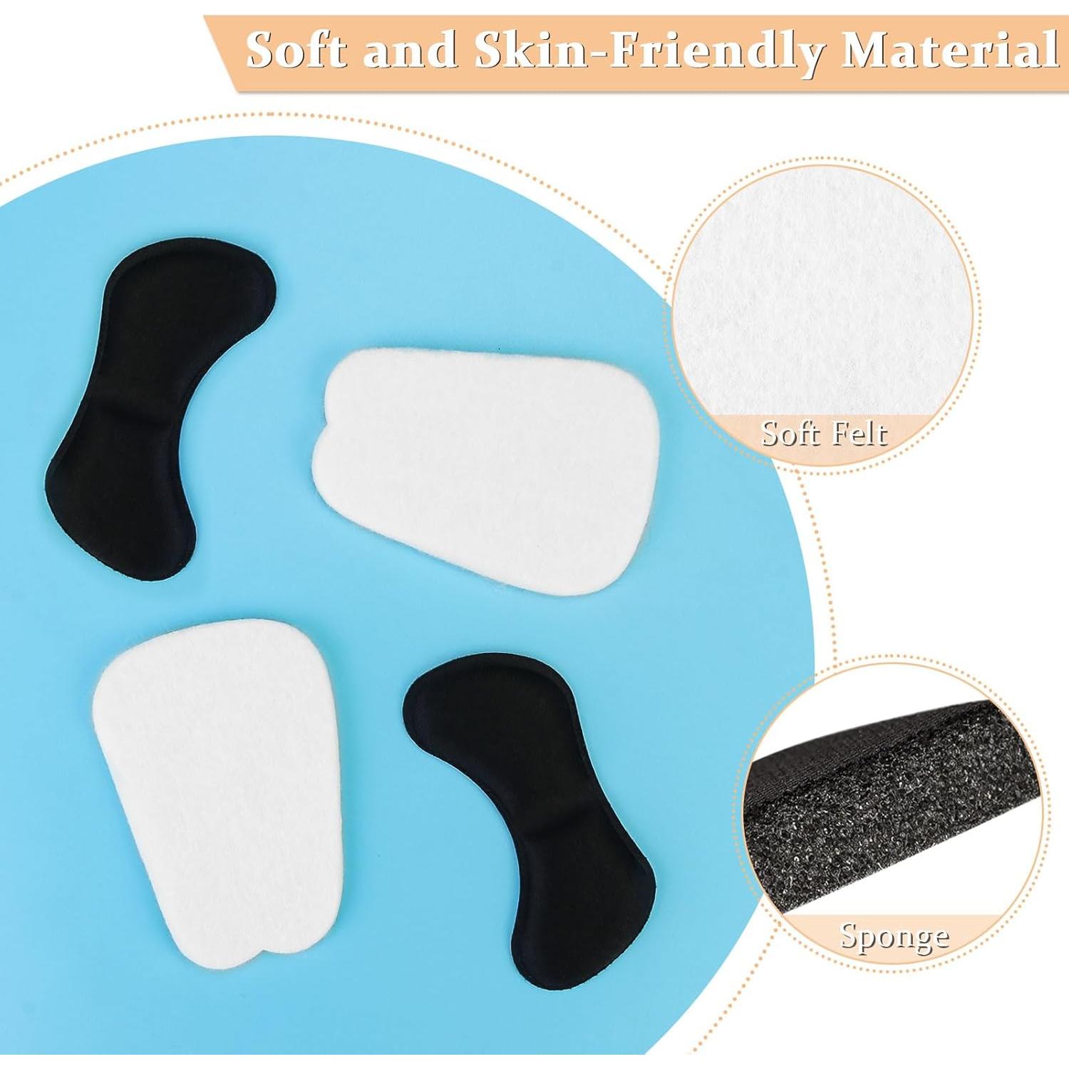 6 Pares Almohadillas para Talón y Lengua FWUNYVN - Comodidad para Zapatos