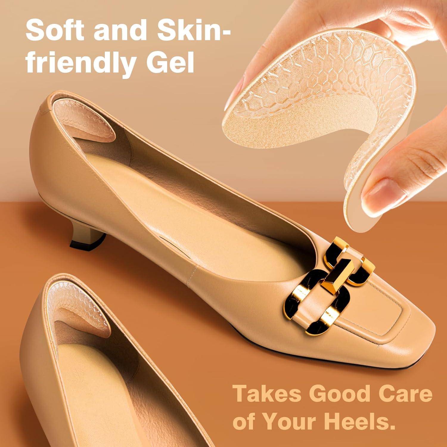 Protectores de Talón de Gel Dr. Tucker+ para Zapatos Mujer