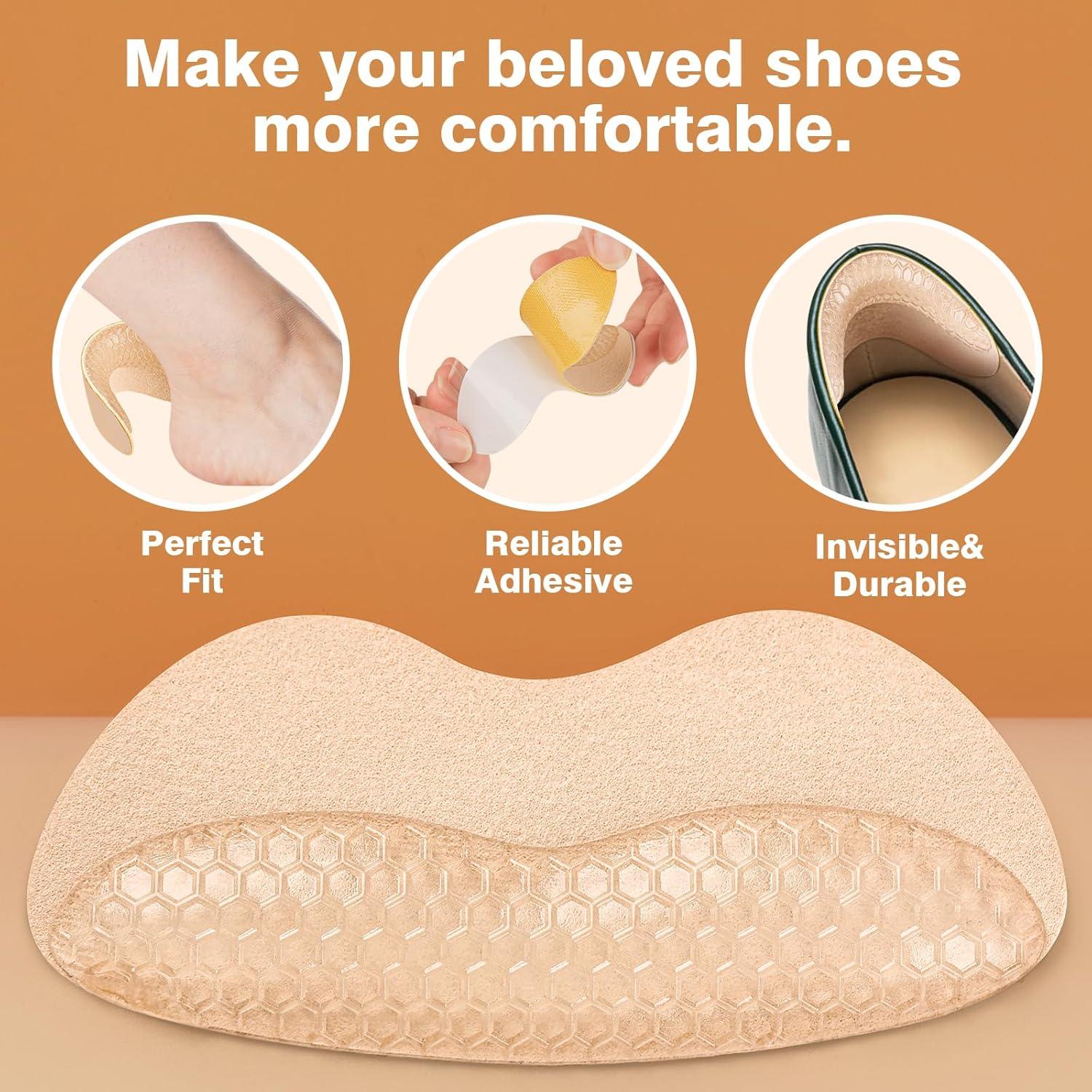 Protectores de Talón de Gel Dr. Tucker+ para Zapatos Mujer