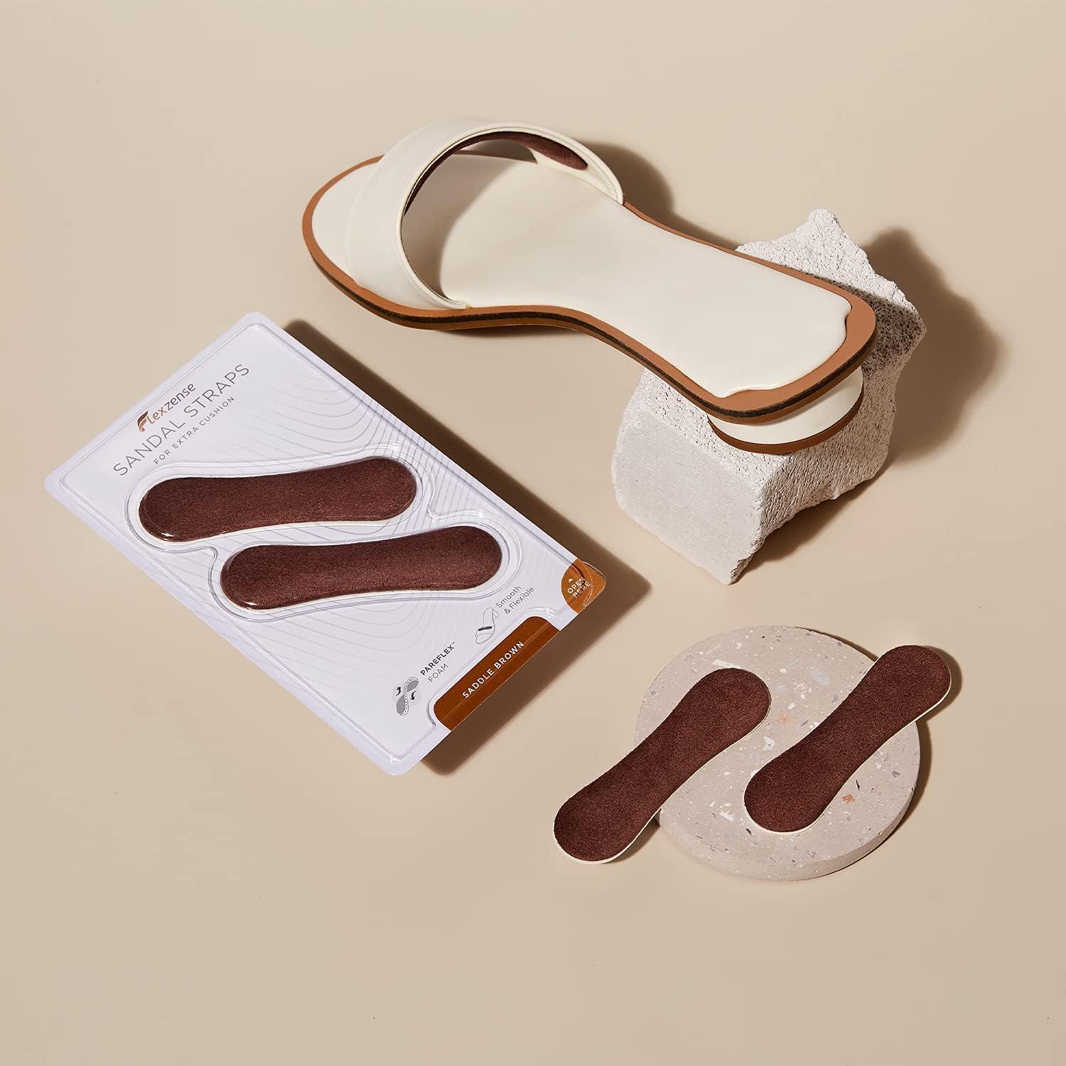 Tiras de Sandalias Comodidad y Protección Para Pies - Negro