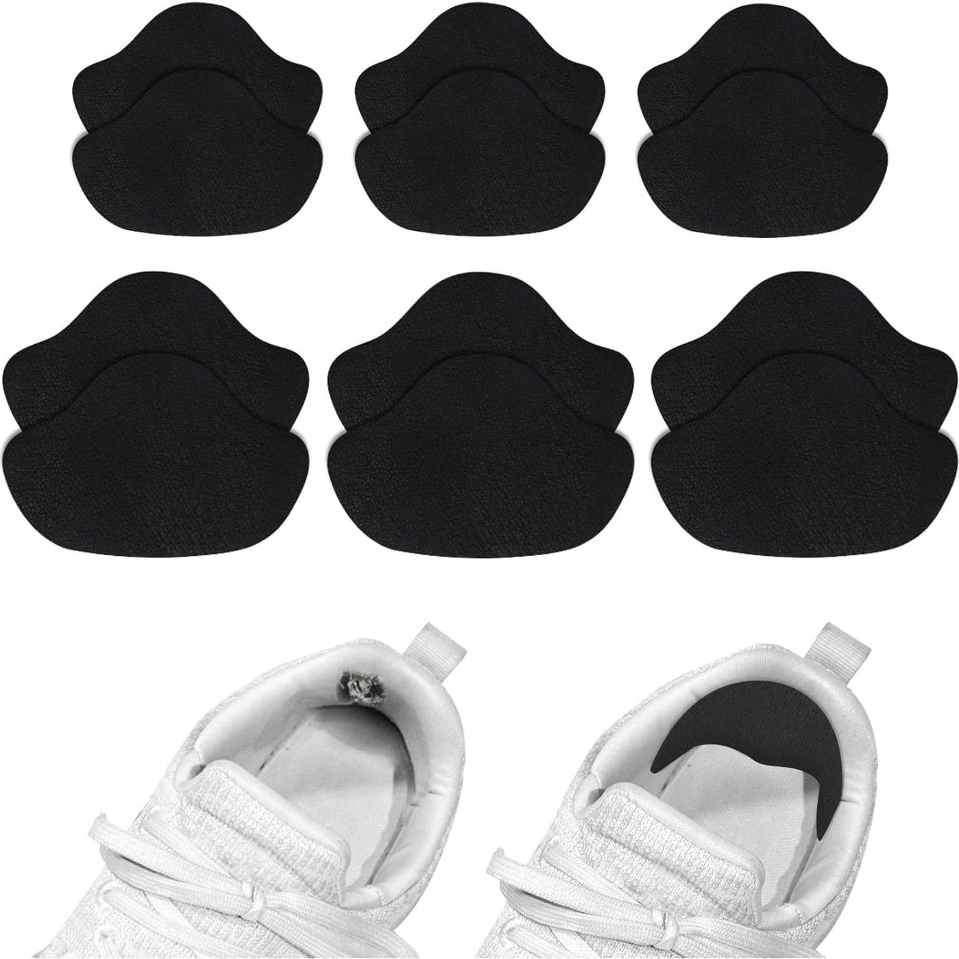 Parches Autoadhesivos para Reparar Tacones - 6 Pares Negros