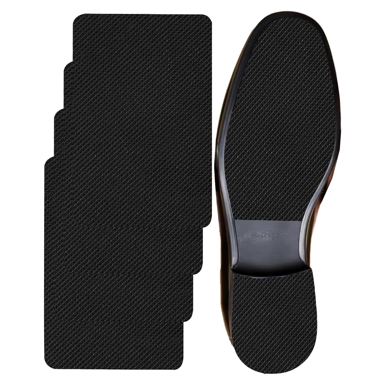 Protector de Suela Antideslizante BHXANZOU Negro 4Pcs 15.24x10.16cm