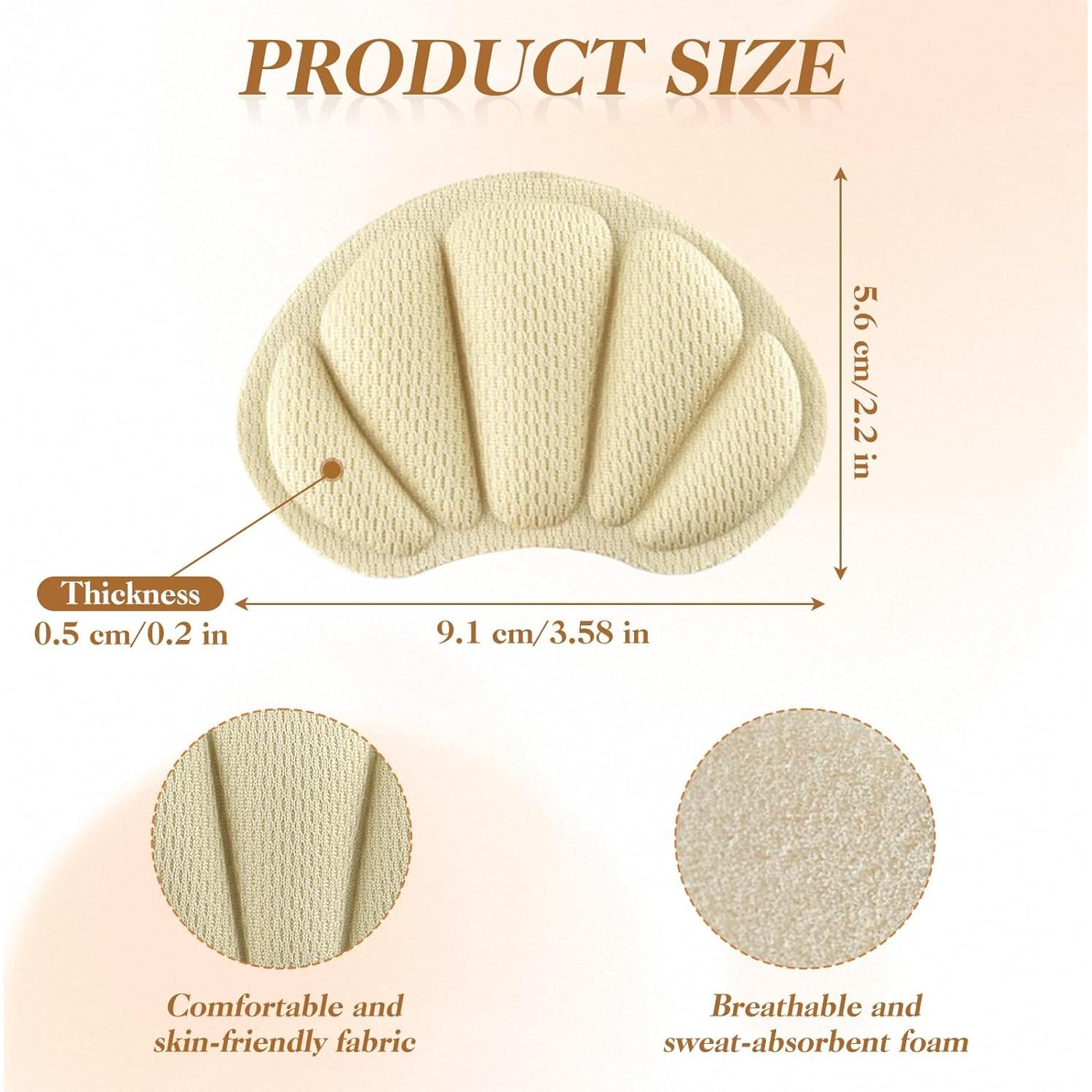 8 Almohadillas Adhesivas para Talón Femeng - Comodidad y Ajuste