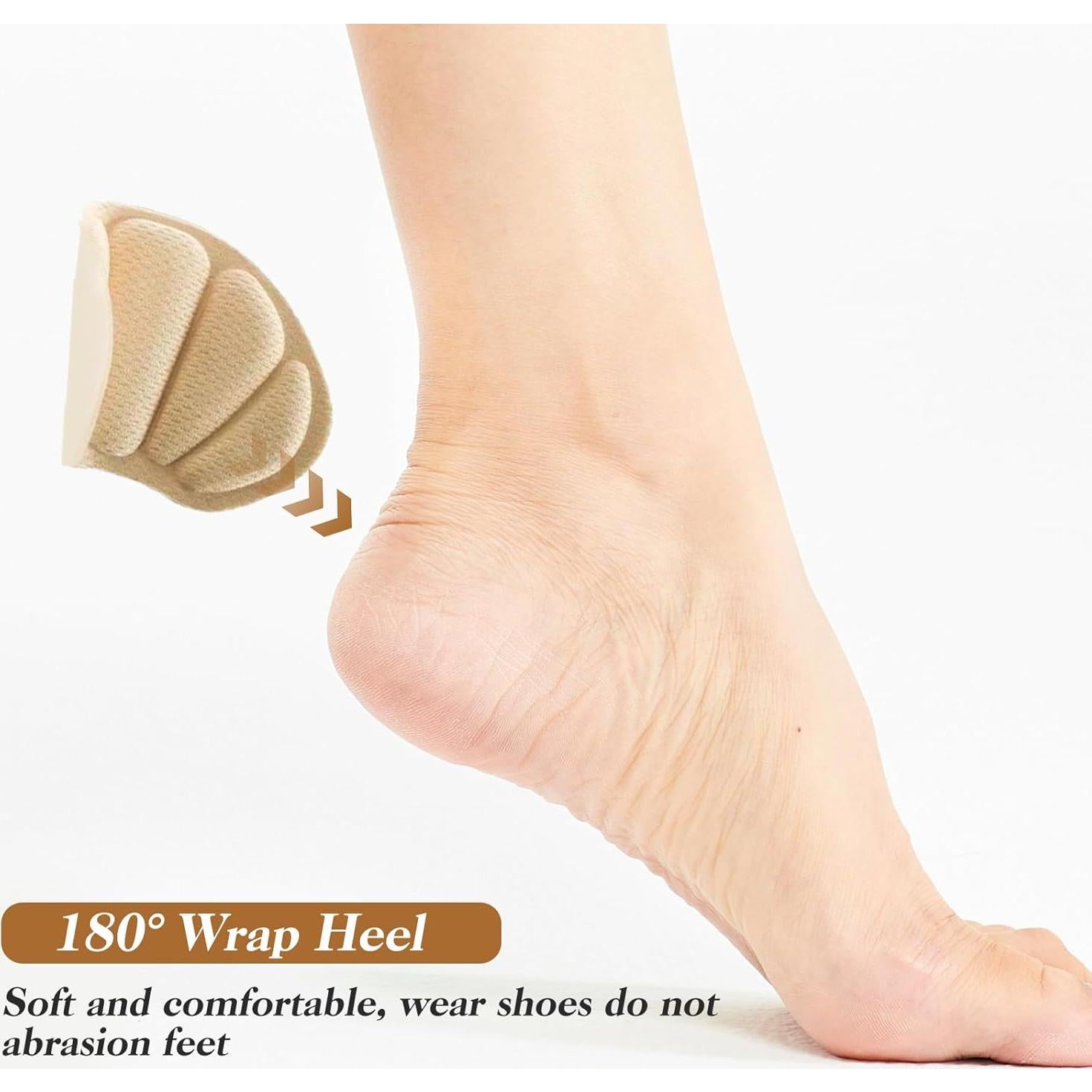 8 Almohadillas Adhesivas para Talón Femeng - Comodidad y Ajuste