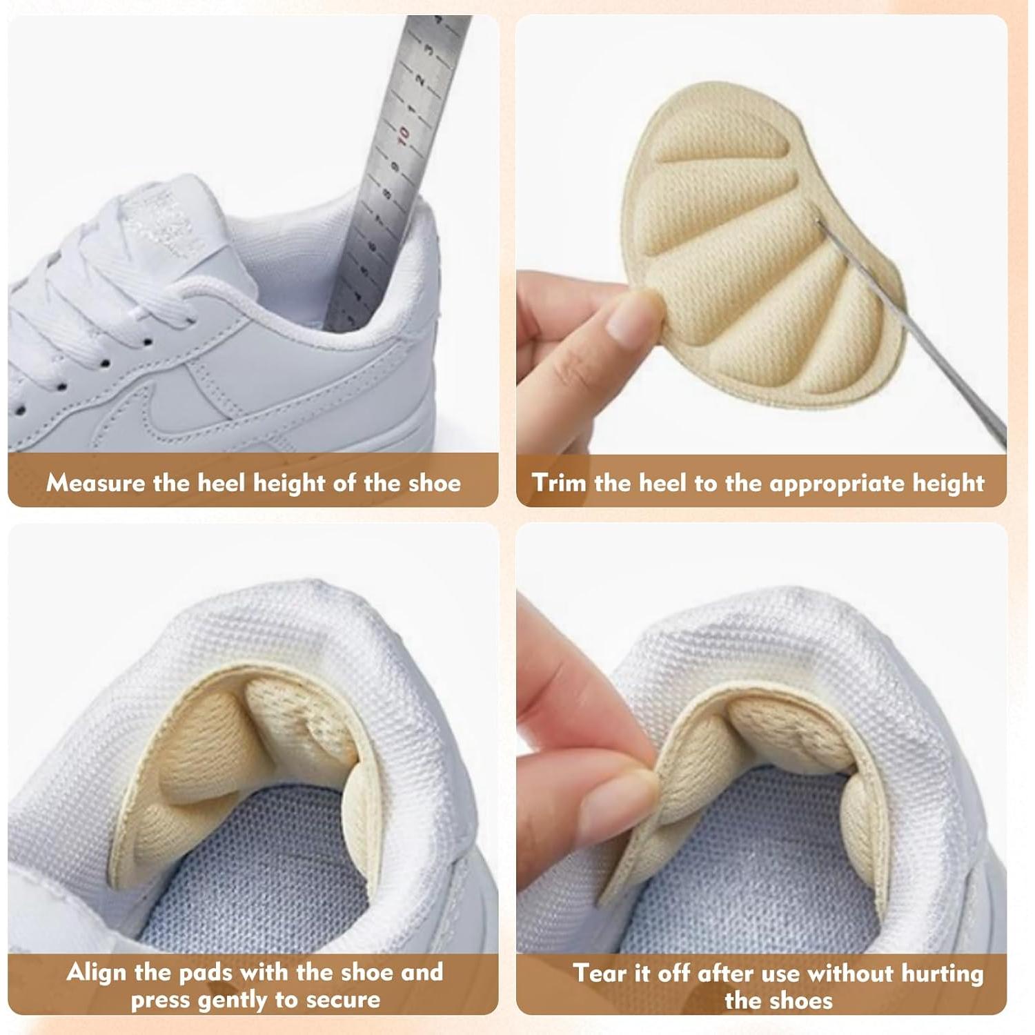 8 Almohadillas Adhesivas para Talón Femeng - Comodidad y Ajuste