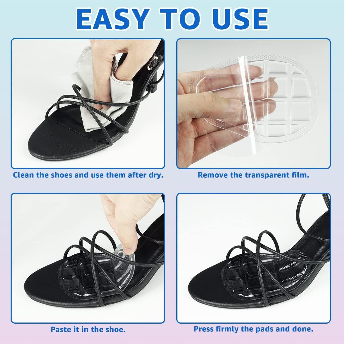 Almohadillas Metatarsales Svowin - 3 Pares Transparentes