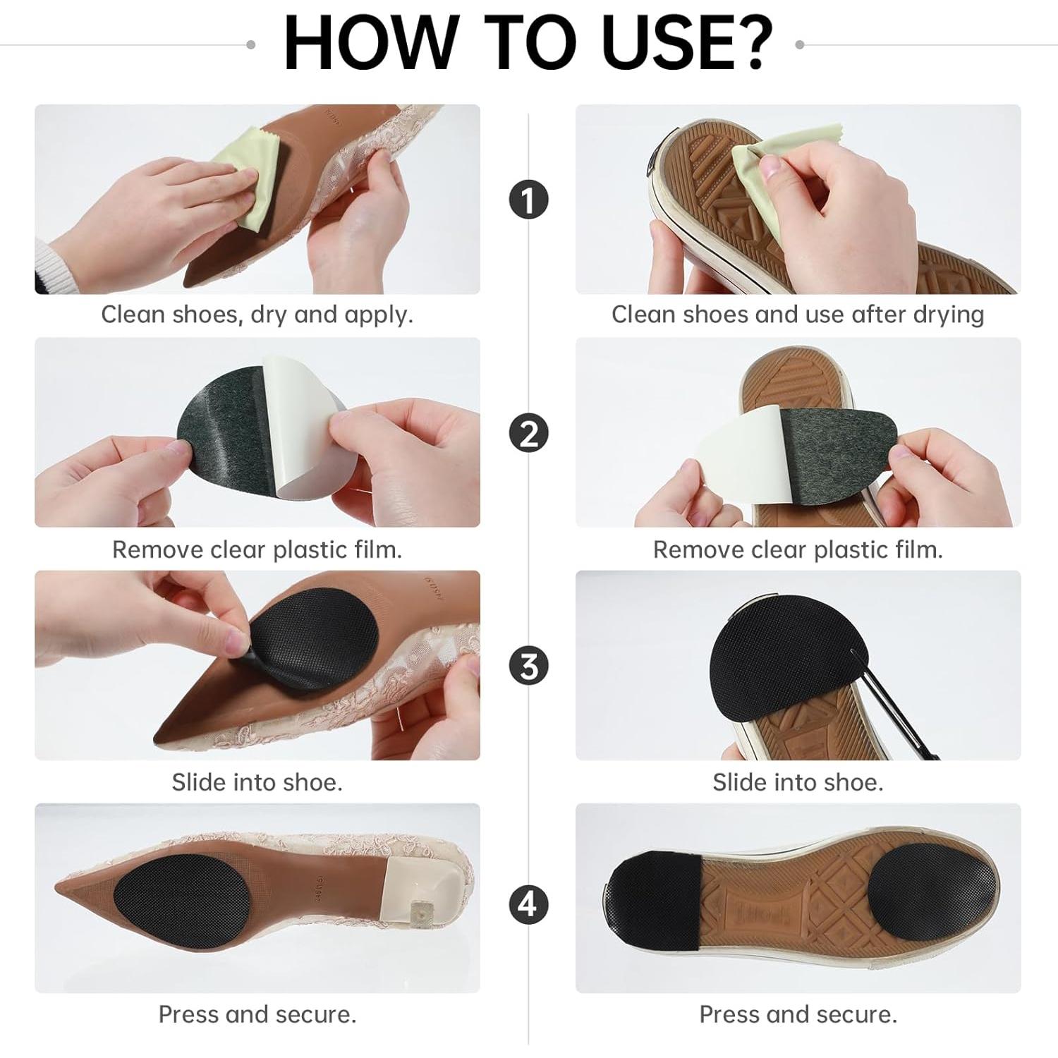 Giantree 8 Protectores Antideslizantes para Suela de Zapatos