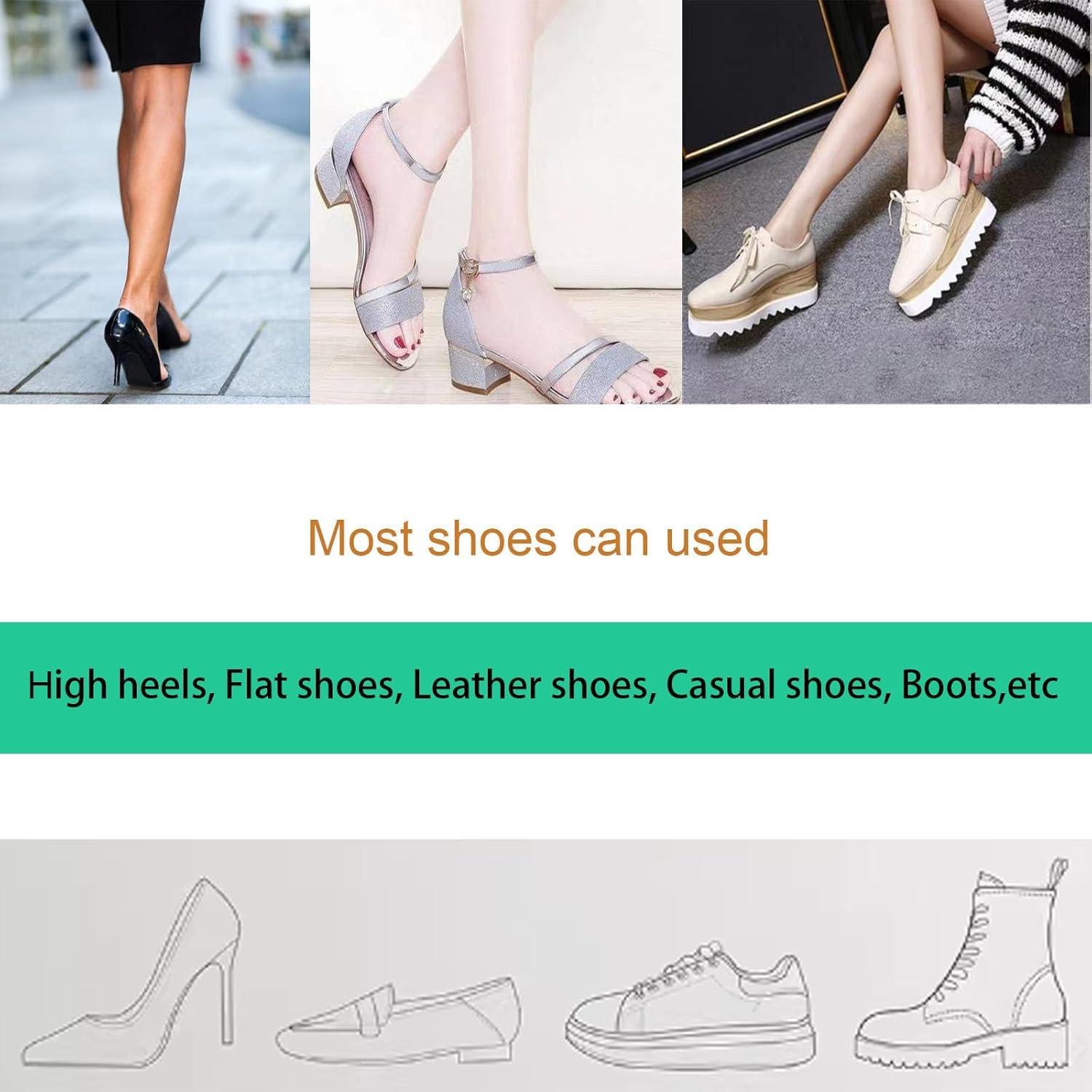 Protectores de talón SPservice 4 pares beige antideslizantes