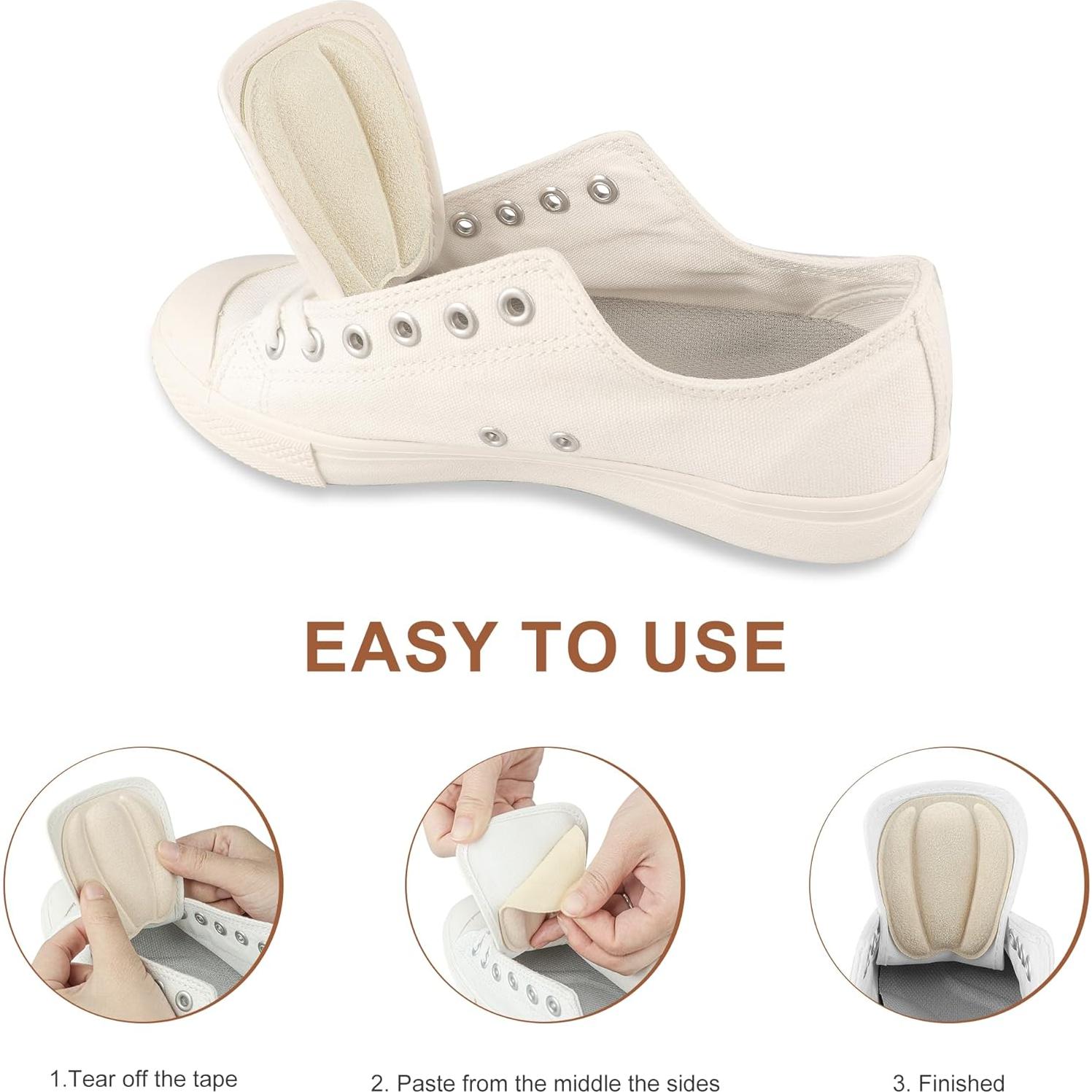 Almohadillas para lengüeta de zapatos Makryn - Alivio dolor, 19.5x13.5cm