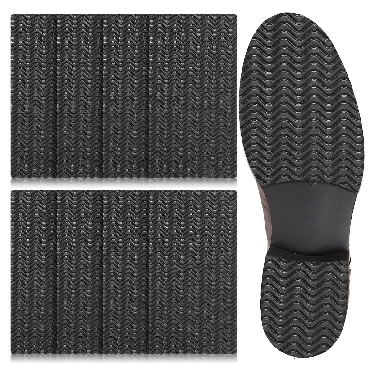 8 Almohadillas Antideslizantes para Zapatos Eurzom 15x8cm Negro