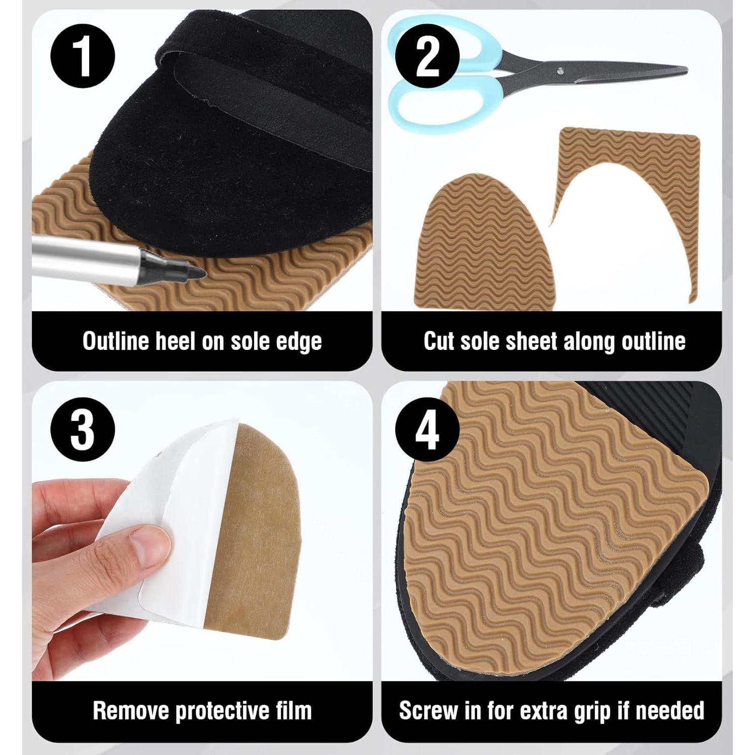 Almohadillas Antideslizantes para Tacones ValueBargain 4-Pack