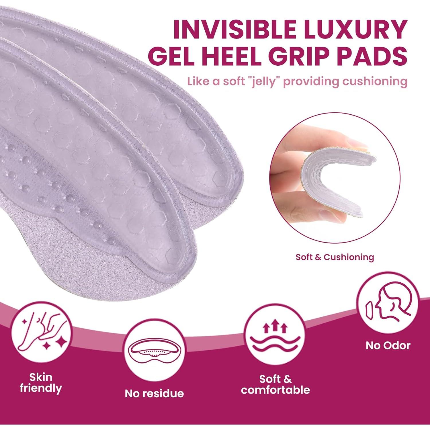 Juego de Almohadillas de Gel Bukihome para Tacones - Alivio Dolor Metatarsal