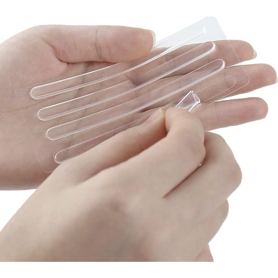 Cinta de Talón Silicona Transparente GSHLLO 40 Pcs