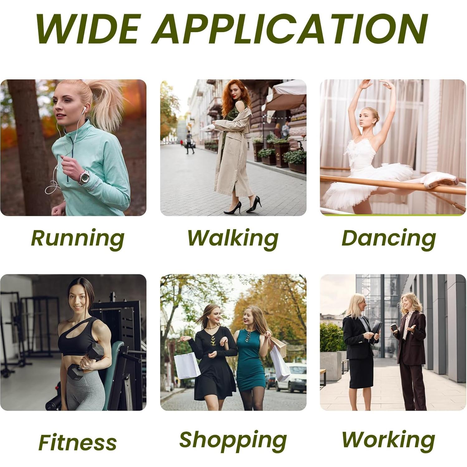 Insertos Rellenos para Zapatos Bukihome - 4 Pares Ajustables