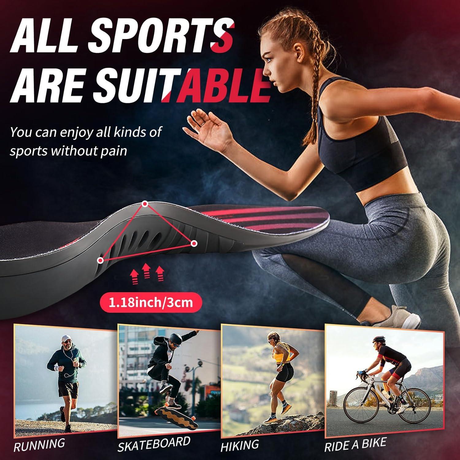 Plantillas Ortopédicas EIRMAT para Fascitis Plantar - Talla M