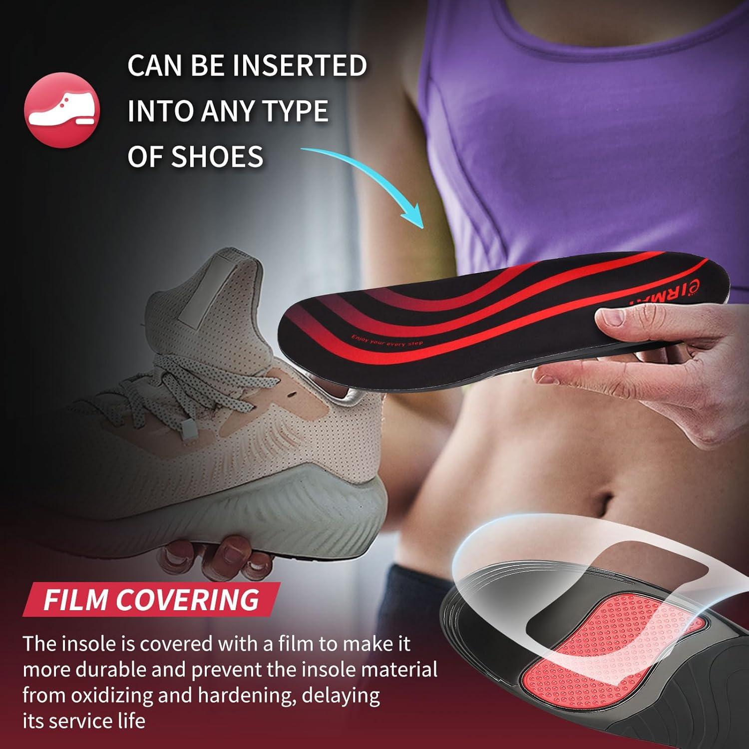 Plantillas Ortopédicas EIRMAT para Fascitis Plantar - Talla M