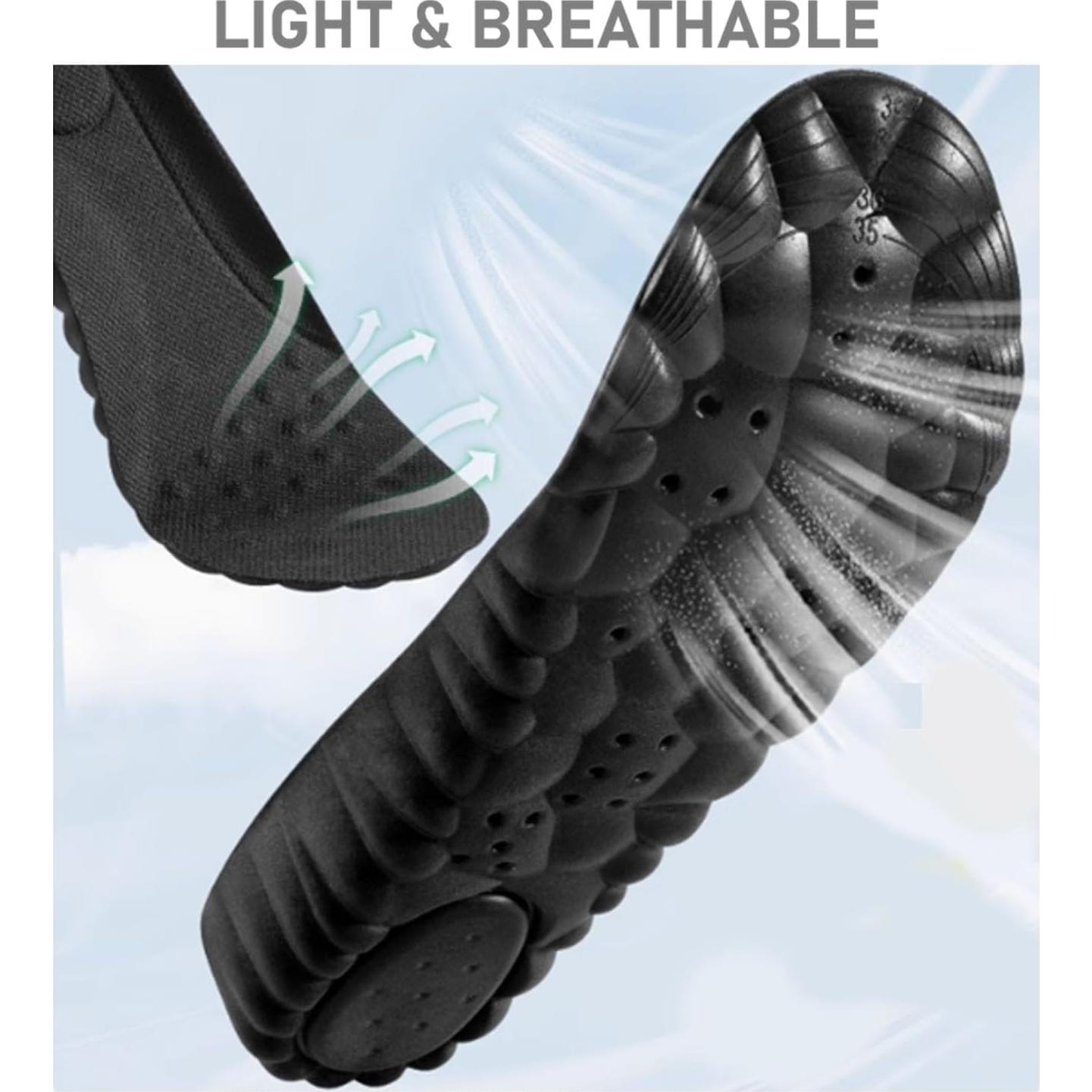 Plantillas de Espuma VivoFoot 2 Pares M 7-11 Negro