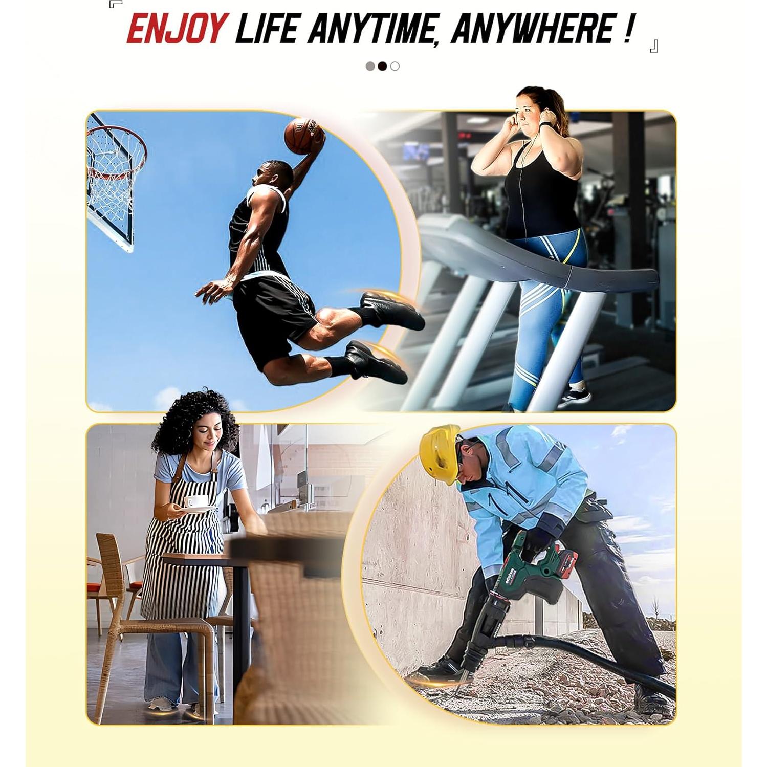 Plantillas Ortopédicas NEUPU para Fascitis Plantar XL Azul