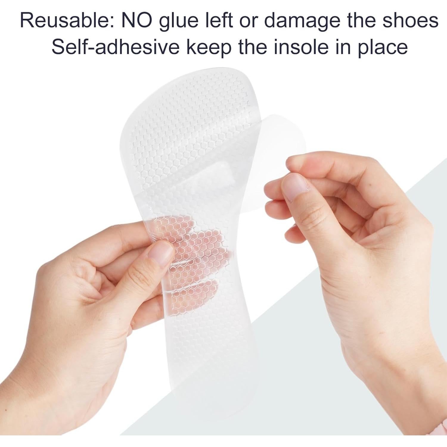 Inserciones de Gel Antideslizantes para Tacones Altos BTXYM - 2 Pares