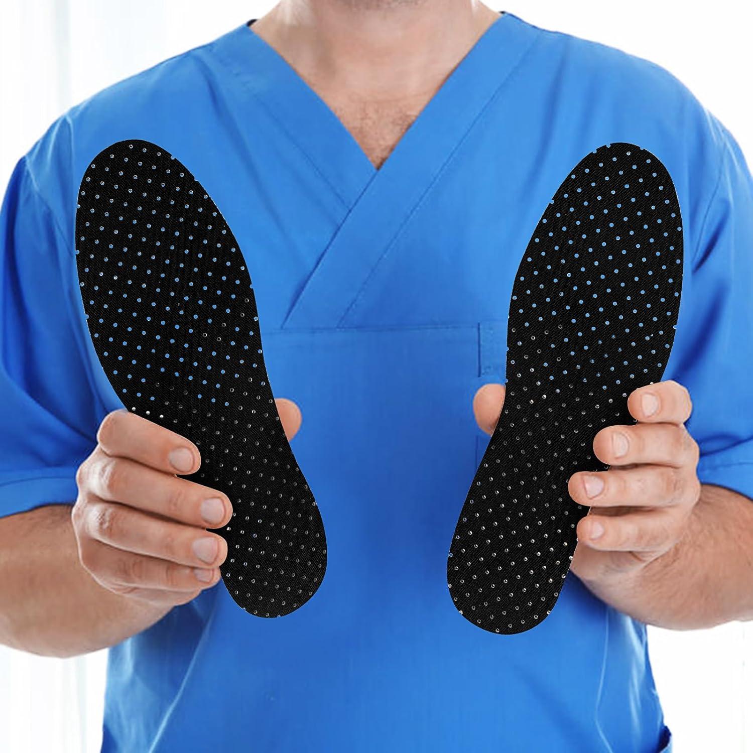 3 Pares de Plantillas Transpirables Sintege de Láttex 29.2 cm