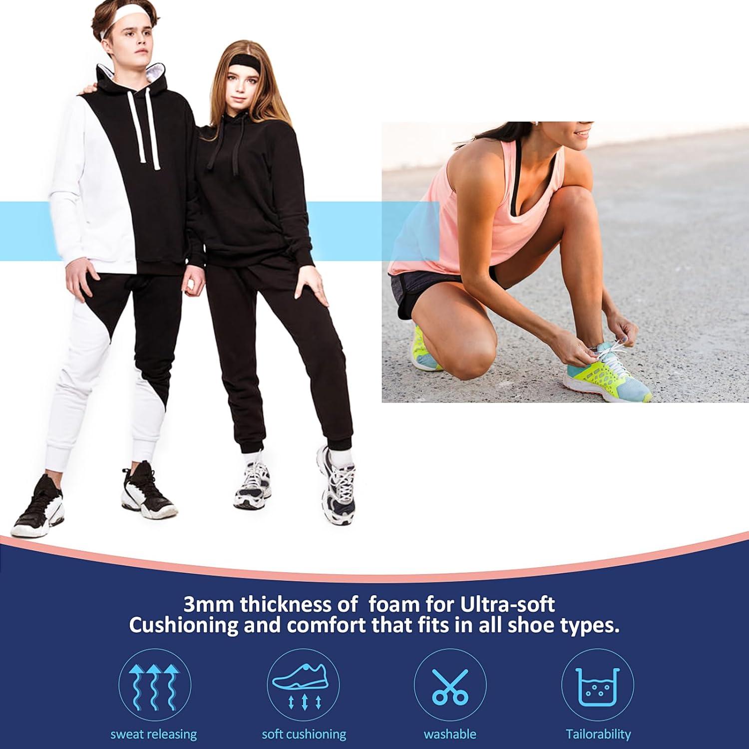 3 Pares de Plantillas Transpirables Sintege de Láttex 29.2 cm