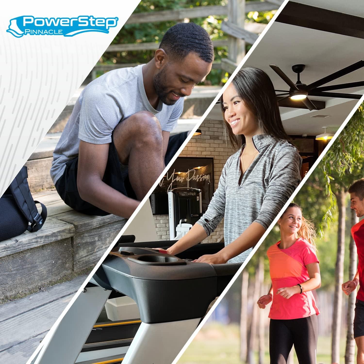 Plantillas Ortopédicas PowerStep Pinnacle para Fascitis Plantar - M 6-6.5 / W 8-8.5