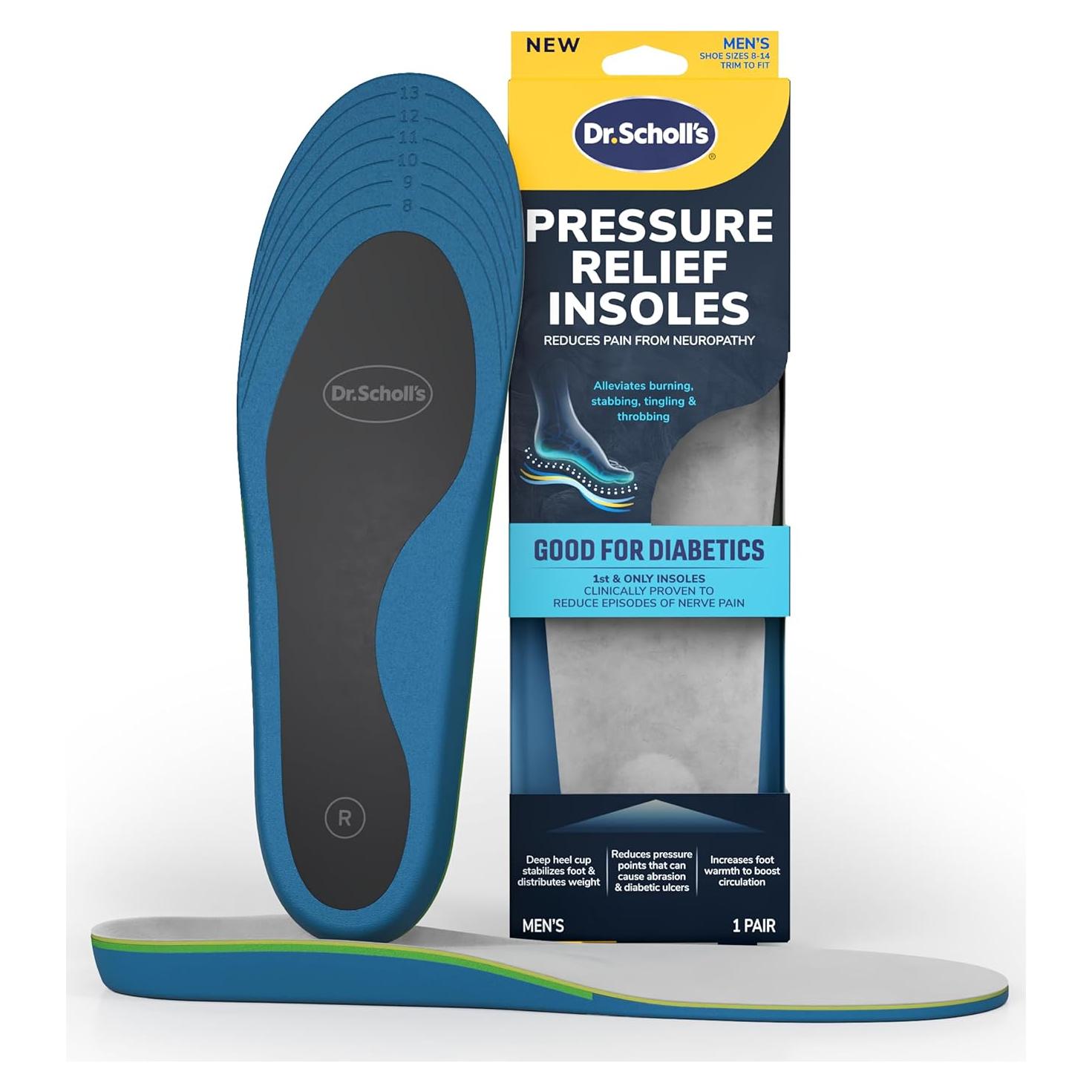 Plantillas Dr. Scholl para Alivio de Dolor Neuropático Talla 8-14