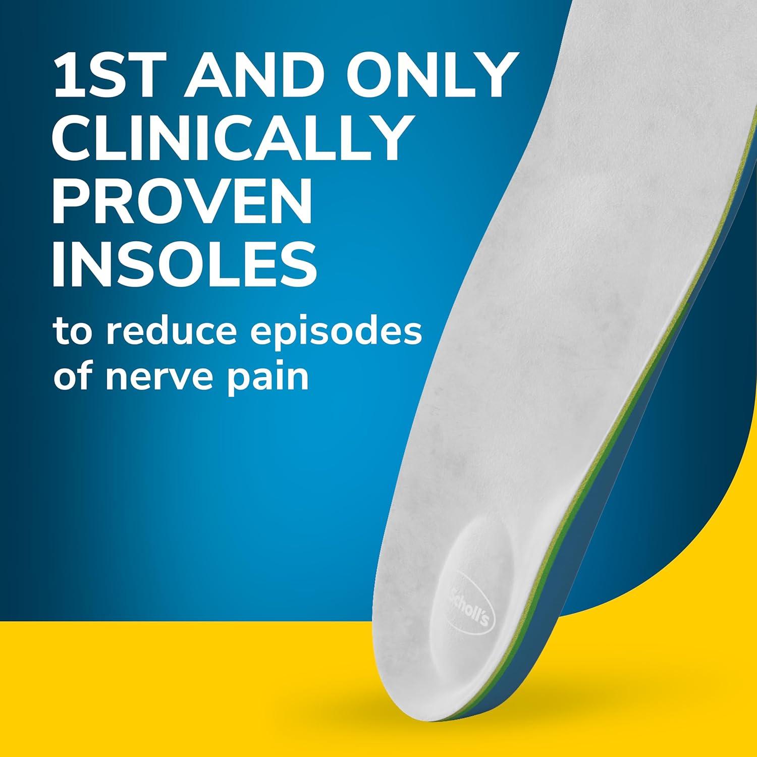 Plantillas Dr. Scholl para Alivio de Dolor Neuropático Talla 8-14