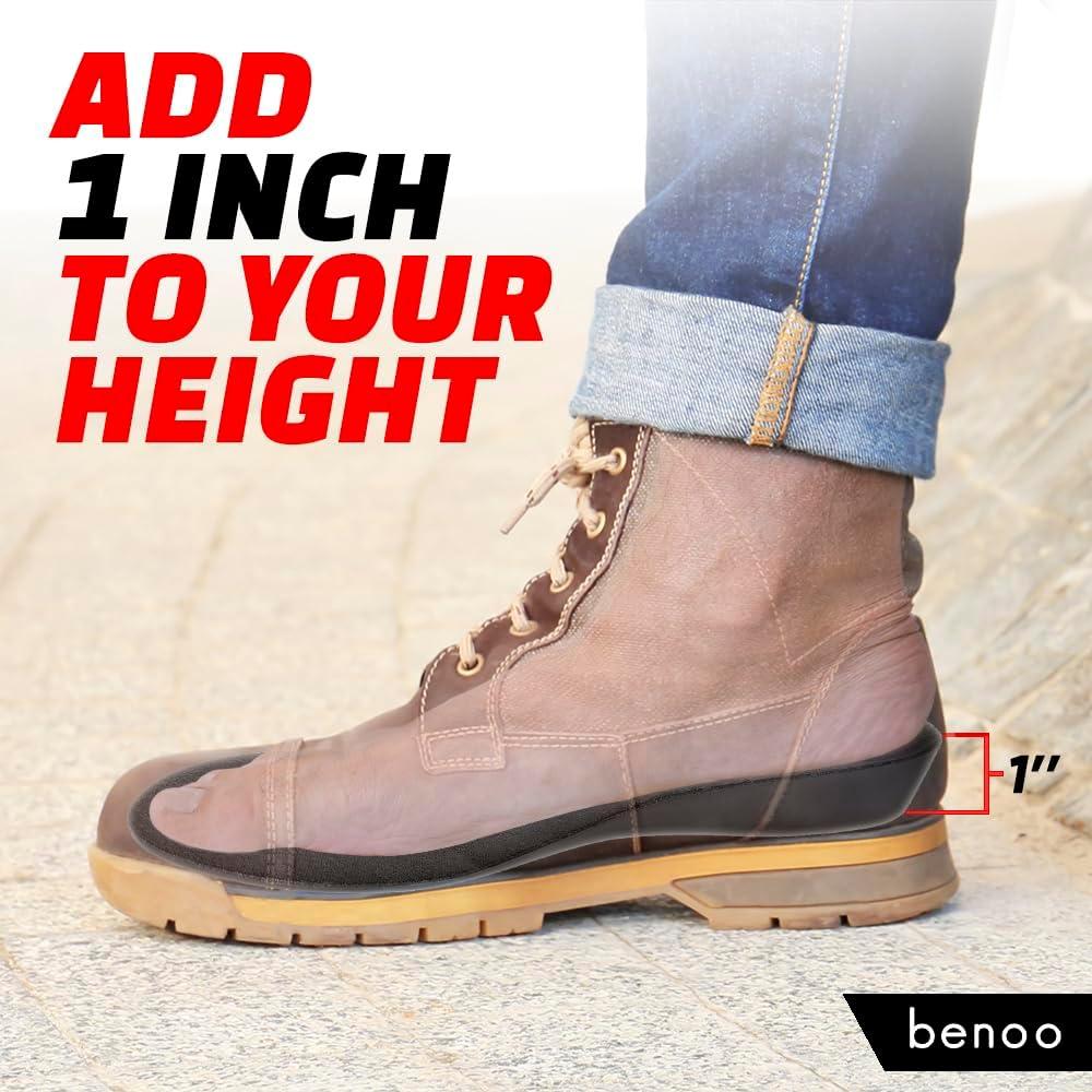 Plantillas Aumentadoras de Altura Benoo para Hombres 2.54 cm