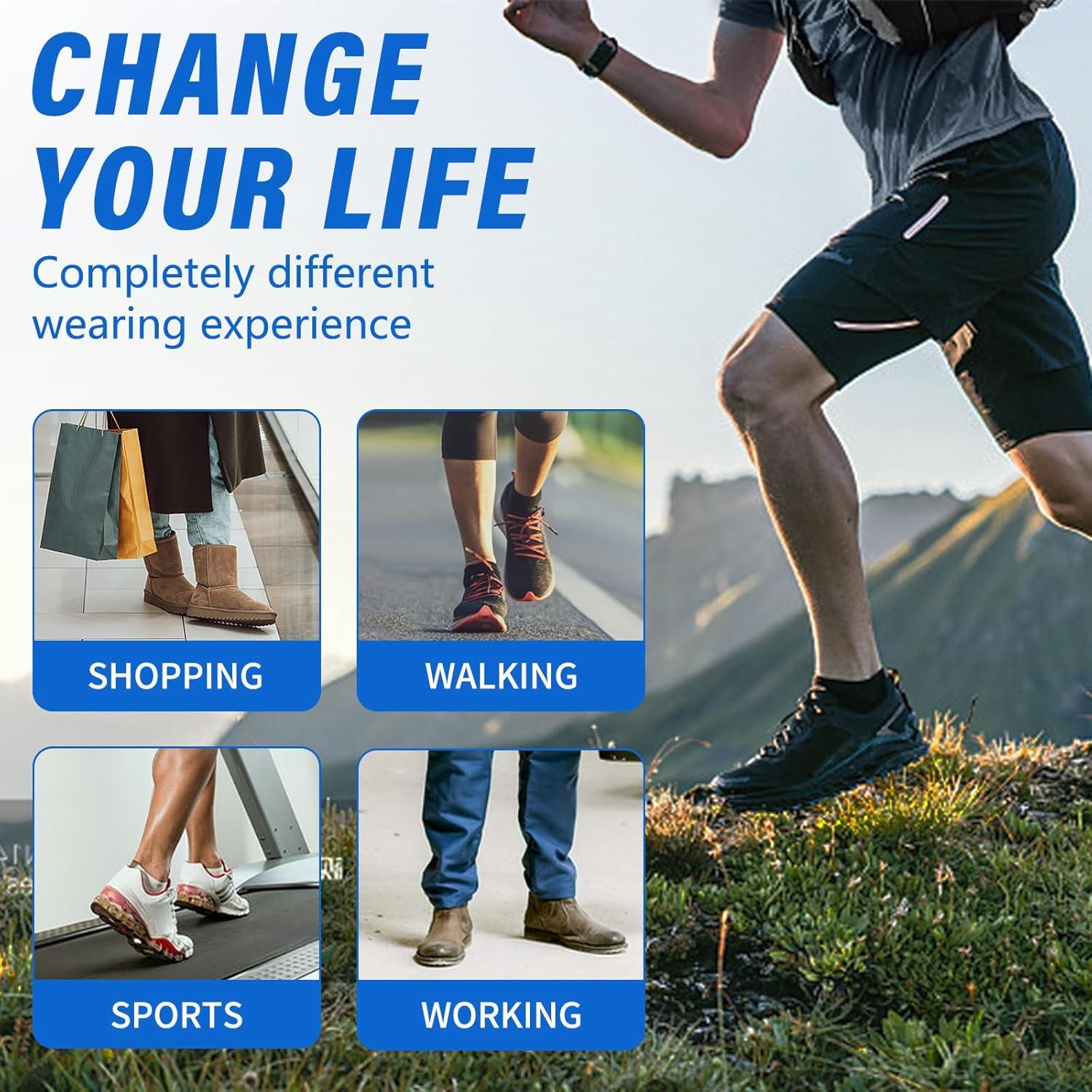 Plantillas Ortopédicas EIRMAT para Fascitis Plantar - Soporte Arco Alto