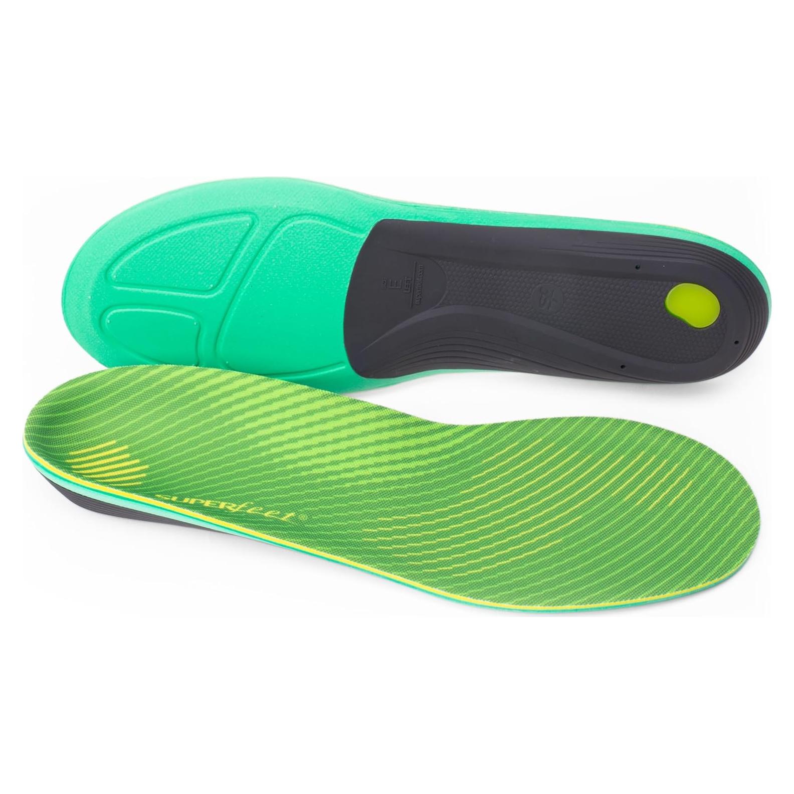 Plantillas Ortopédicas Superfeet para Correr Arco Alto 5.5-7 H / 6.5-8 M