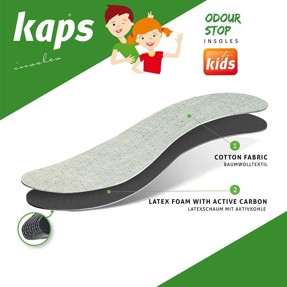 Plantillas para Zapatos Niños Kaps Odour Stop 23 cm Antibacterianas