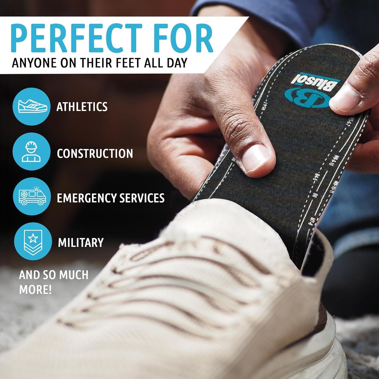 Inserts Adhesivos Blusol para Zapatos - Regulación de Temperatura