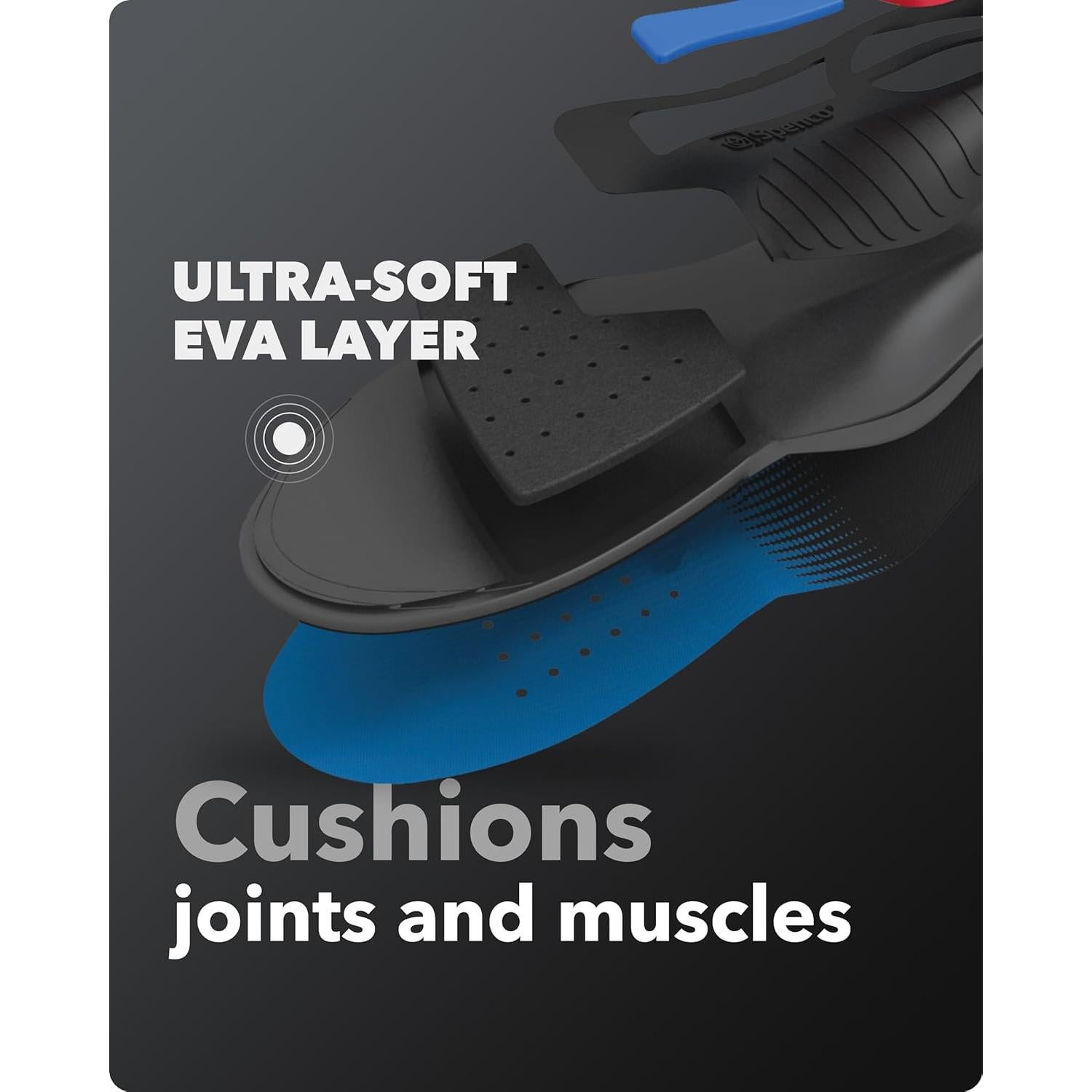 Plantillas ortopédicas Spenco Total Support Max - Soporte arco 7-8.5