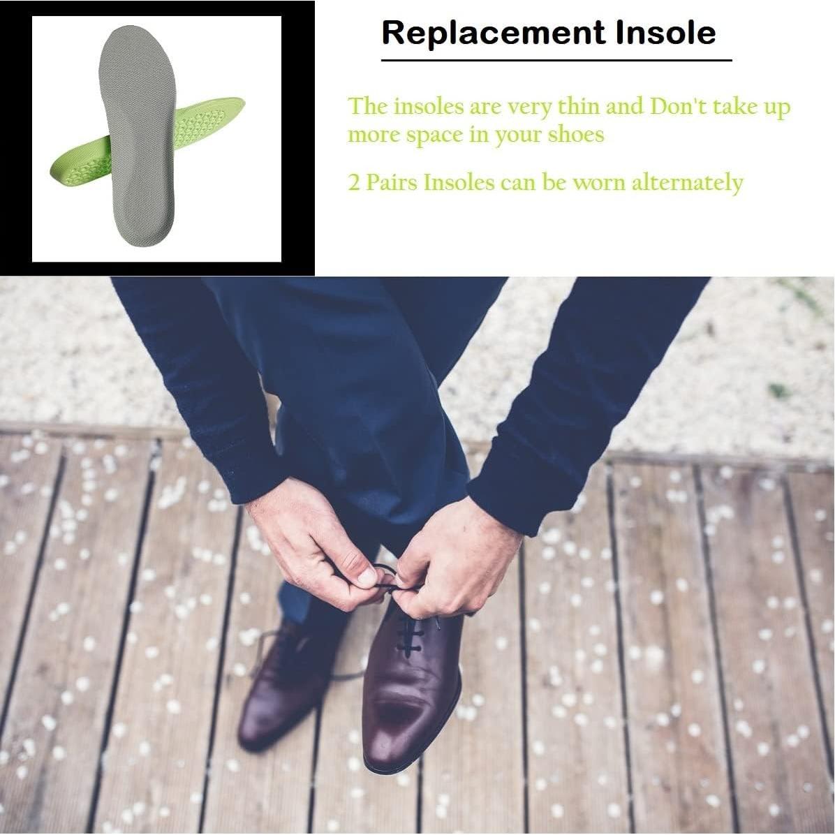 2 Pares Plantillas de Espuma EVA Transpirables Ruiteng