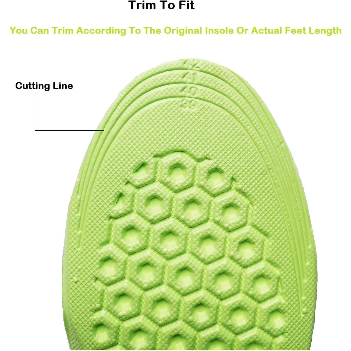 2 Pares Plantillas de Espuma EVA Transpirables Ruiteng