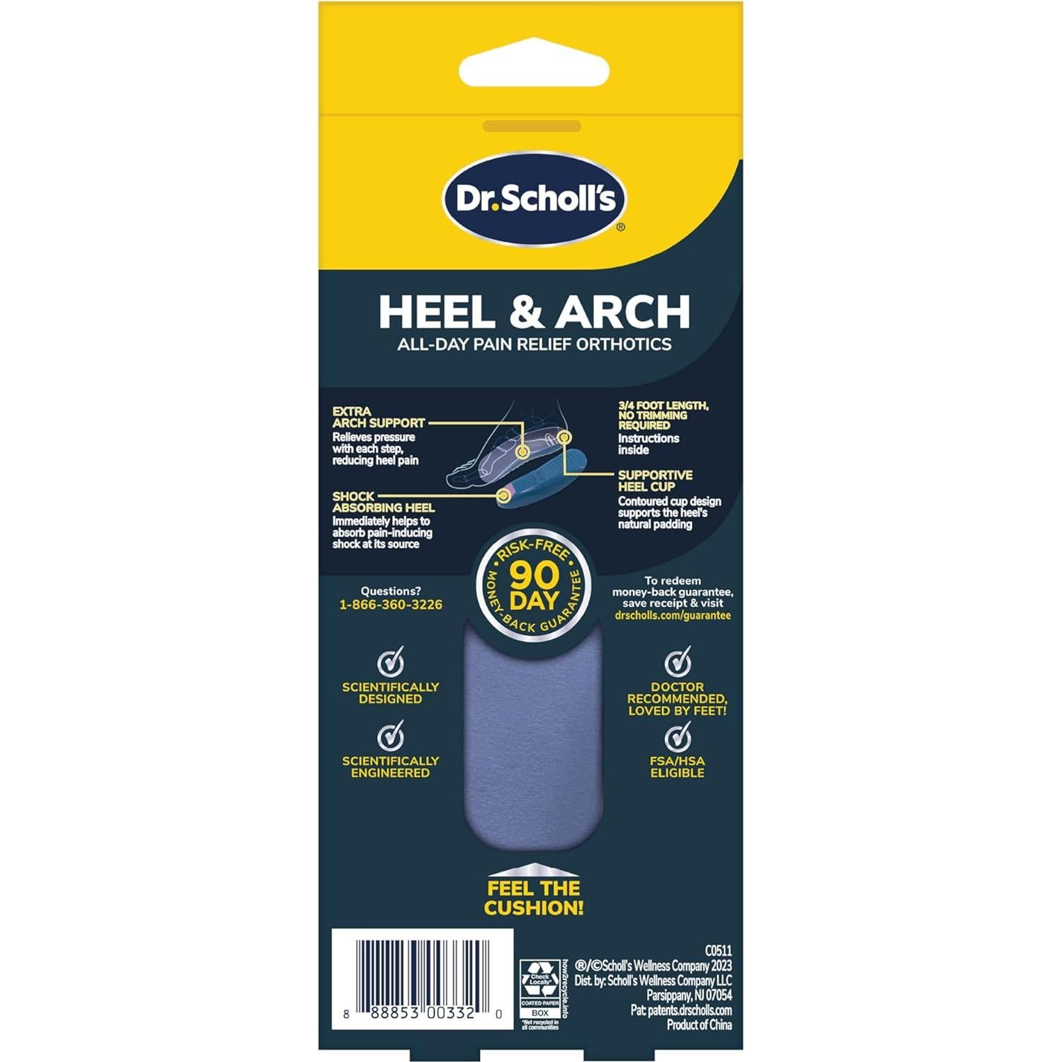 Plantillas Ortopédicas Dr. Scholl's para Alivio del Dolor