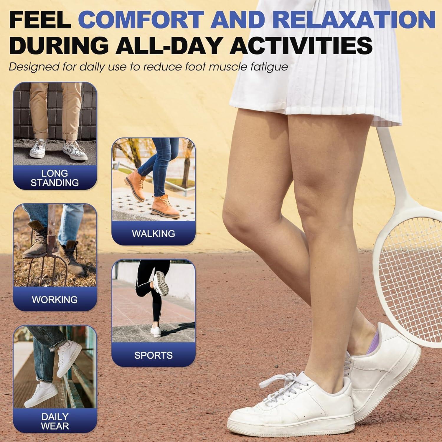 Plantillas Ortopédicas Trooer para Fascitis Plantar - Soporte Alto