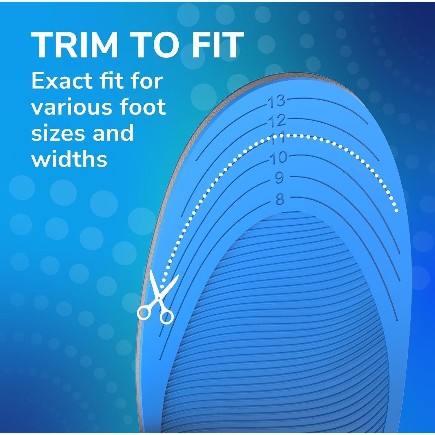 Plantillas Dr. Scholl auto-moldeables para hombres 8-14