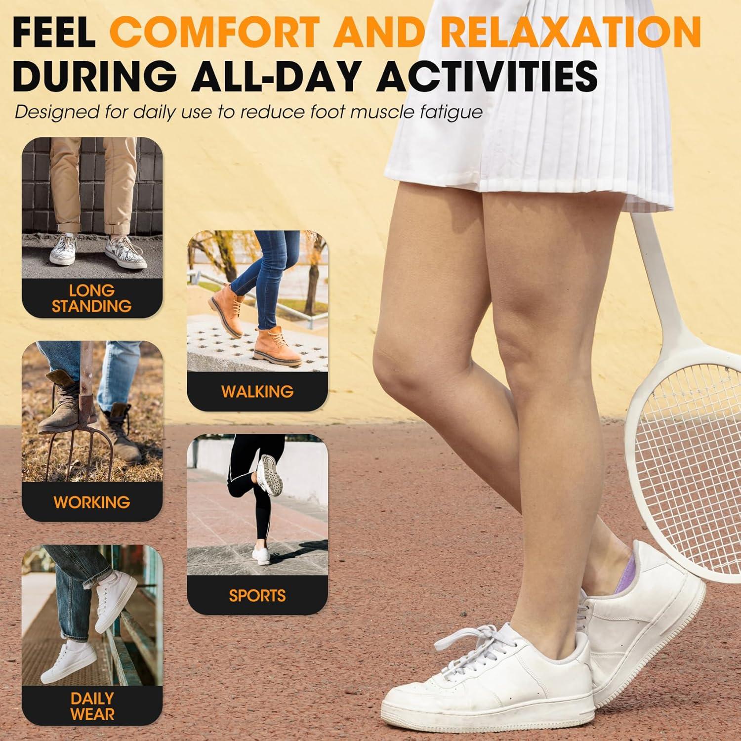 Plantillas Ortopédicas Trooer para Fascitis Plantar - Soporte Alto