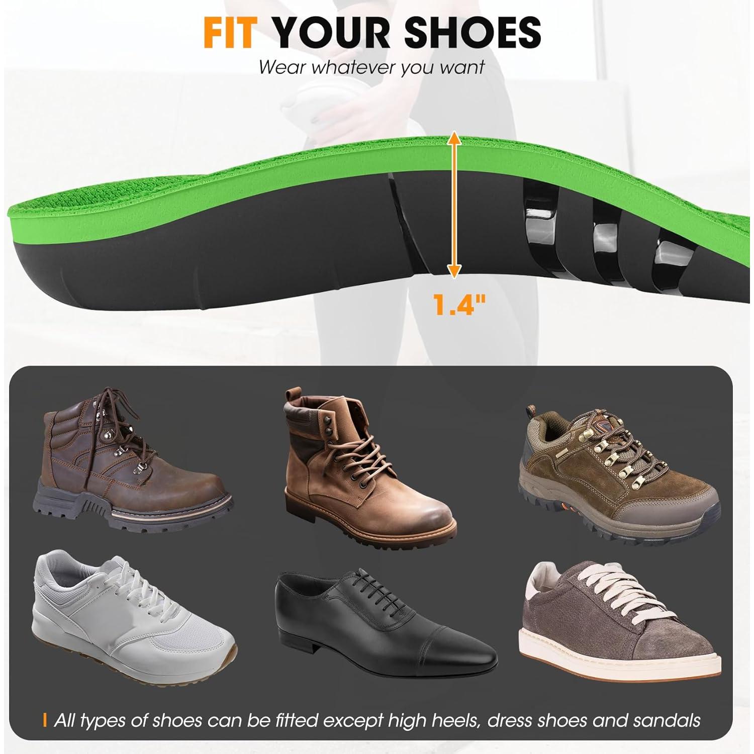 Plantillas Ortopédicas Trooer para Fascitis Plantar - Soporte Alto