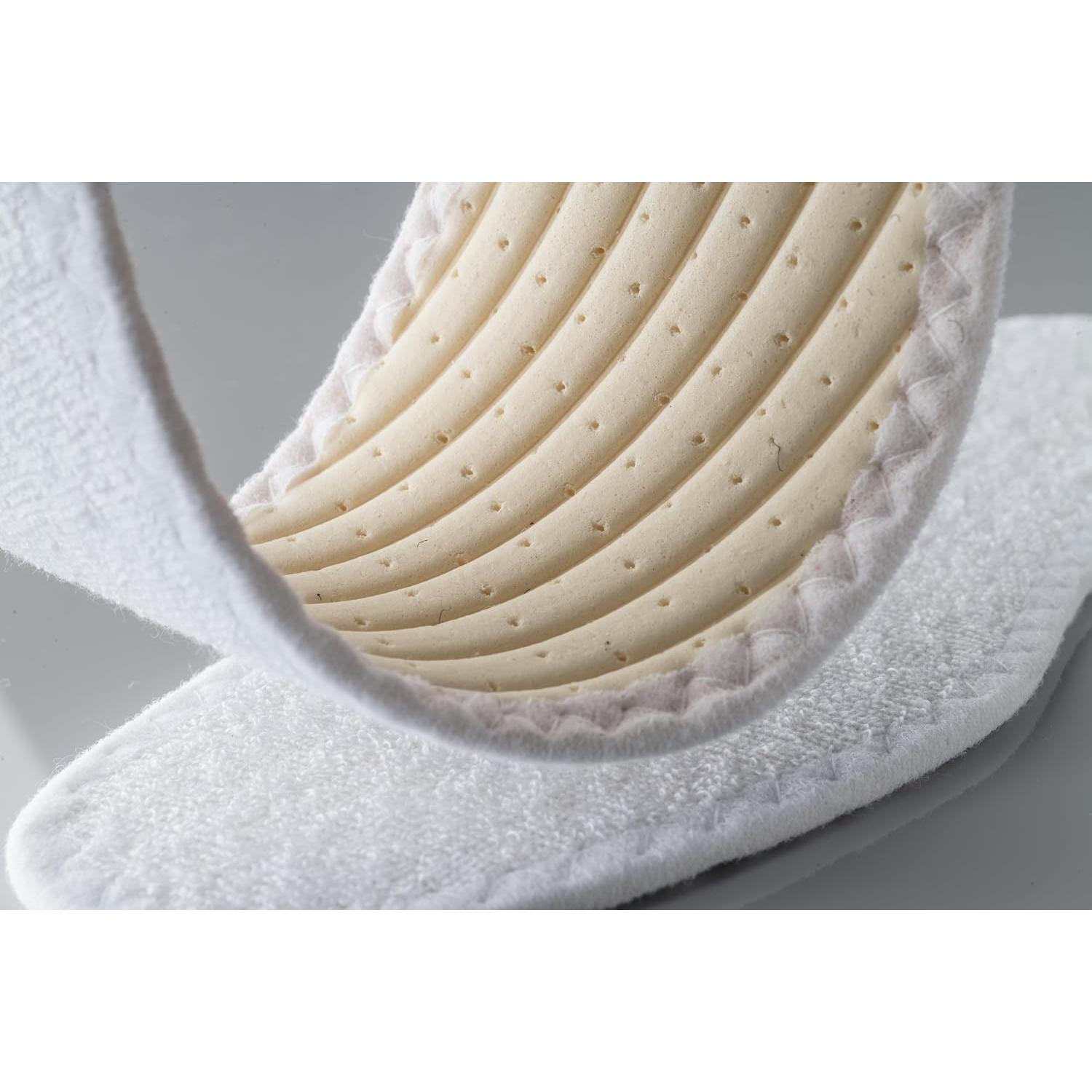 Plantillas Pedag Verano Algodón Terry Lavables 3 Pares Blanco