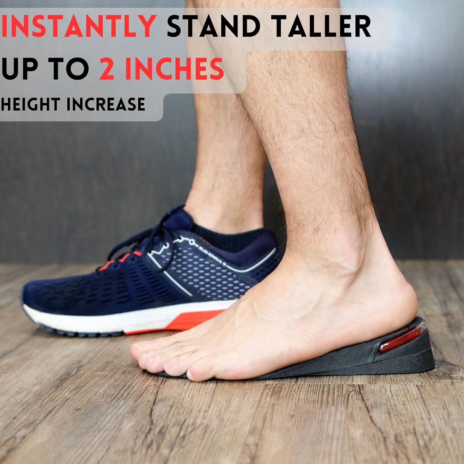 Plantillas Elevadoras de Altura Burlingham 5.08 cm Acolchadas