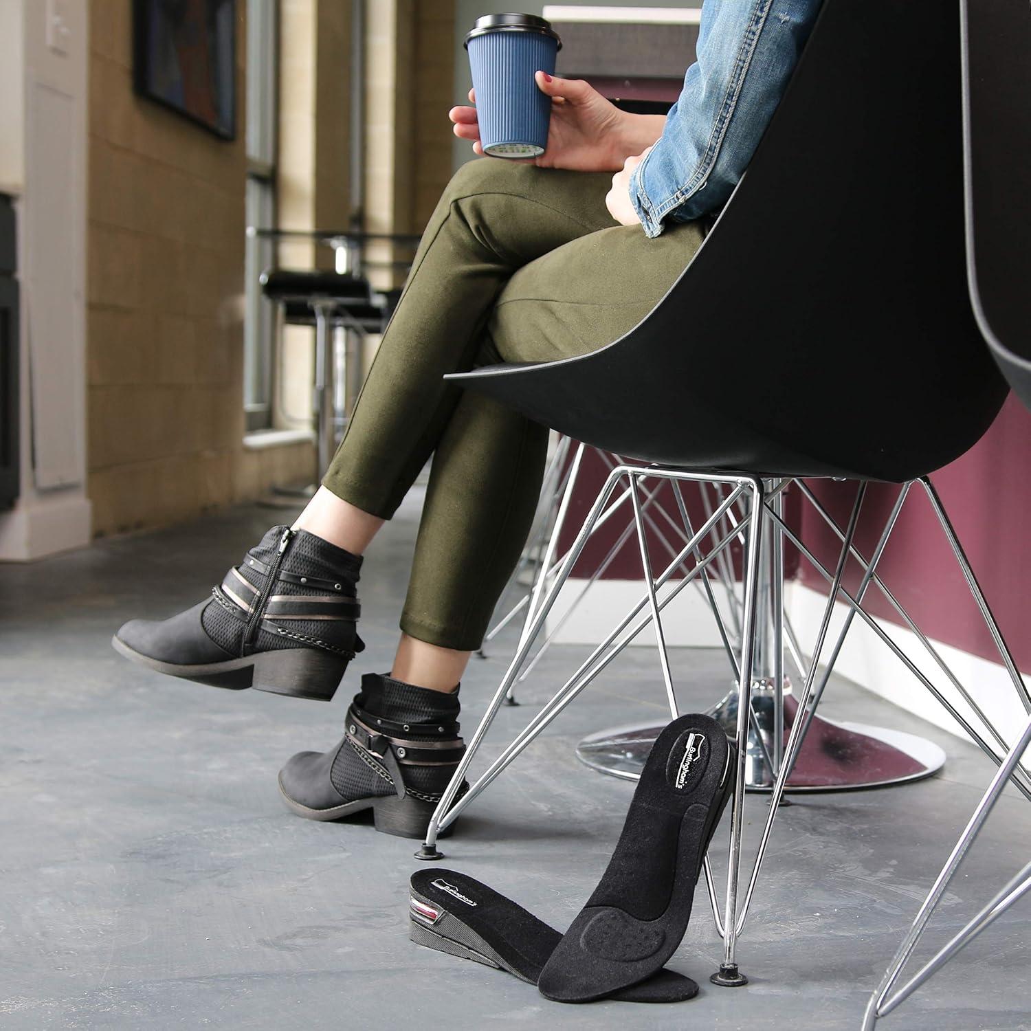 Plantillas Elevadoras de Altura Burlingham 5.08 cm Acolchadas