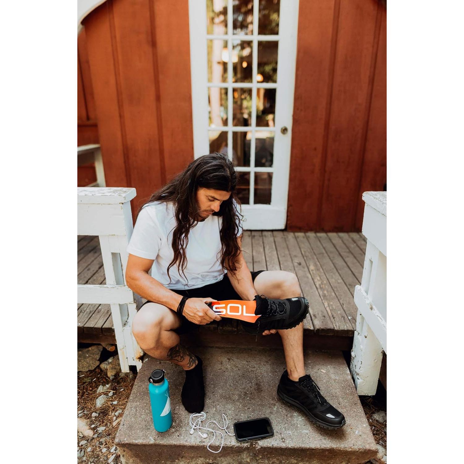 Plantillas ortopédicas delgadas SOLE - Talla 8H/10M - Alivio fascitis