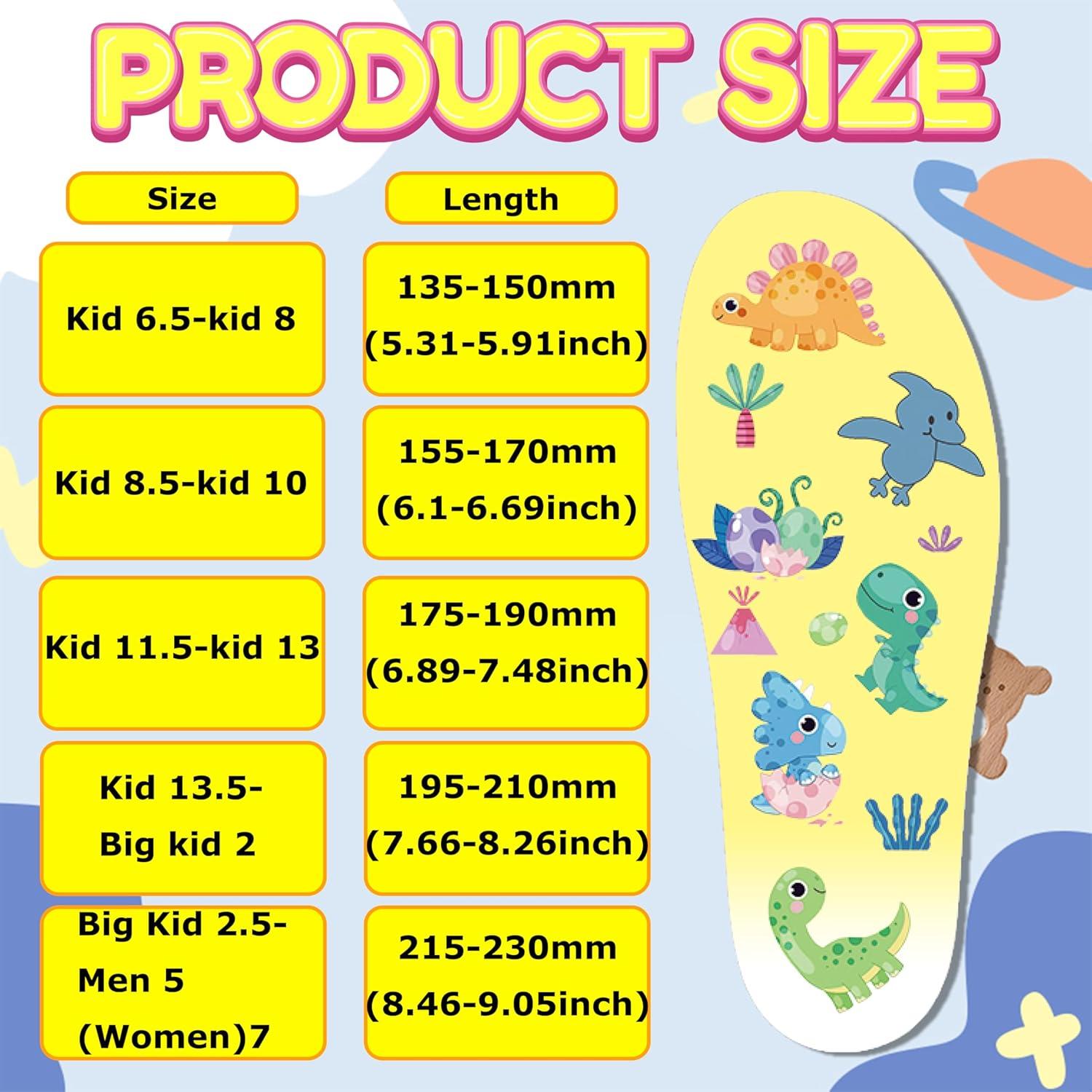 Plantillas Soporte Oculto Sifemp para AirTag Niños 175-190mm Amarillo