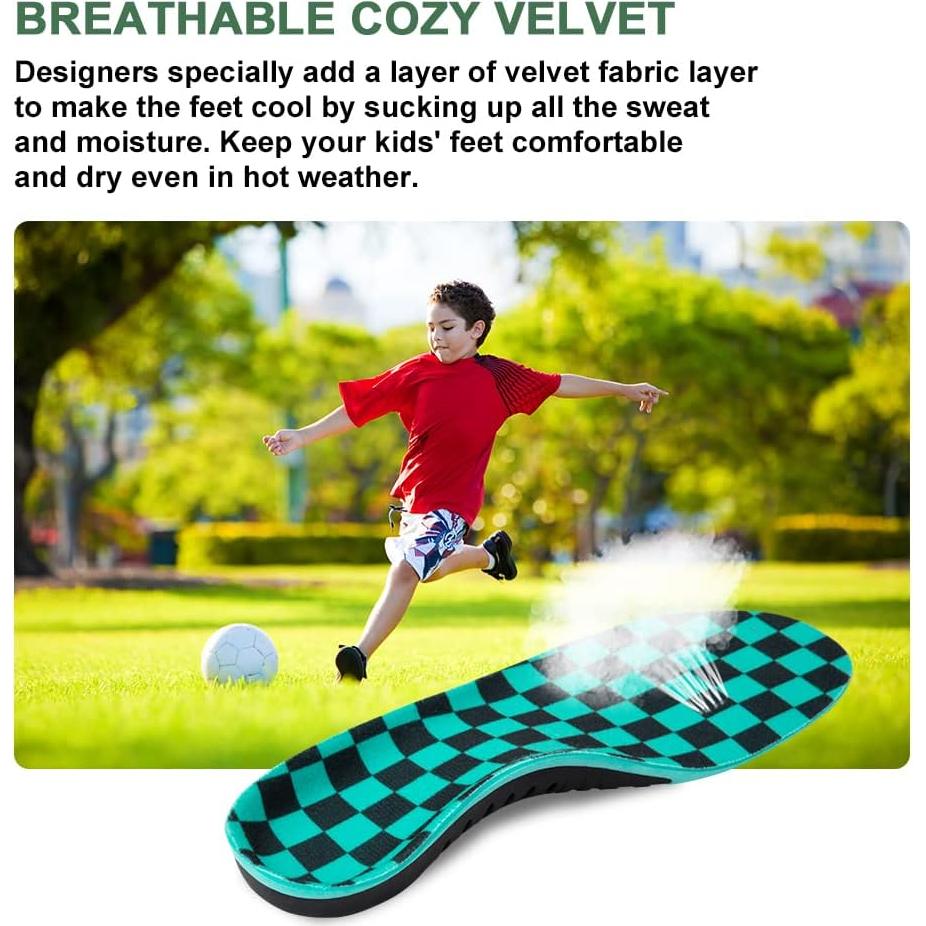 Plantillas Arqueadas Bacophy para Niños - Soporte Ortopédico