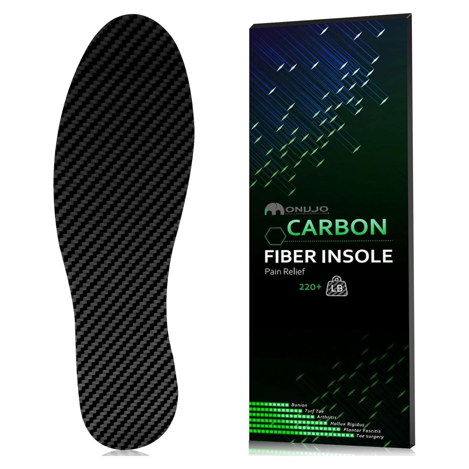 Plantilla de fibra de carbono Imonujo 235mm para dedo en garra